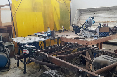 Development Bank of Namibia finance for young Erongo welder. Muudighu Investments has opened its workshop and begun operating with the help of Development Bank’s skills-based finance for young artisans. 